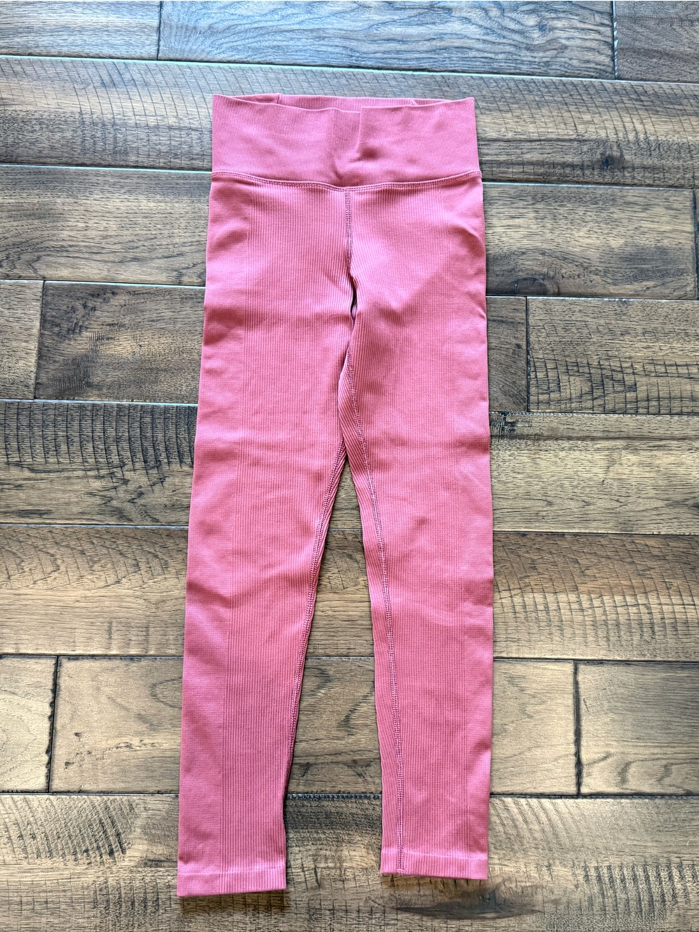 Athleta Girl Rose Ribbed Leggings, Sz 12